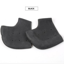 Silicone Gel Heel Protectors-Plantar Fasciitis Heel Cushion Foot Sleeve- Soft Socks for Hard, Cracked, Dry Skin